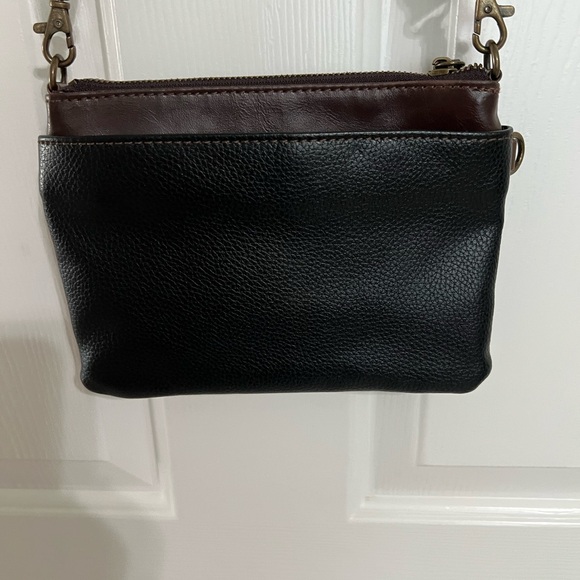 CHALA Embroidered Black and Brown and Copper Crossbody Bag JUST REDUCED!!! - Picture 2 of 8